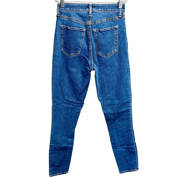 Abercrombie & Fitch Curve Love High Rise Super Skinny Ankle Jeans - Picture 3 of 5